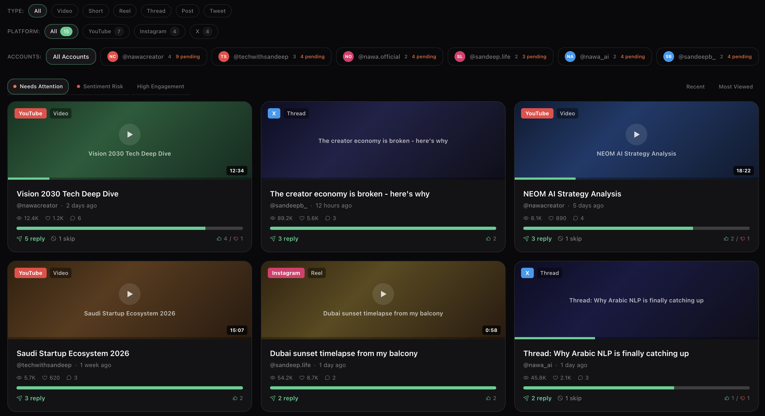 Multi-Platform Command Center